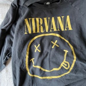 Nirvana crew neck sweatshirt